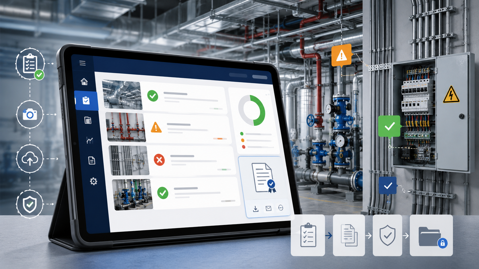 Module d'inspections et conformité MEP-C-GROUP